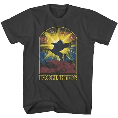 Buy Foo Fighters Pegasus Black T-Shirt OFFICIAL • 15.19£