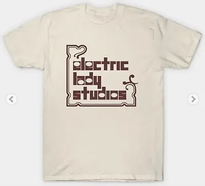 Buy Brand New Electric Lady Studios Tee Mens Medium New York Hendrix Soft Ecru • 35£