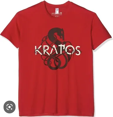 Buy Gamer - Kratos God Of War -  T-shirt Red : Size XL • 13£