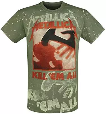 Buy METALLICA - KILL 'EM ALL ALL OVER - Size L - New T Shirt - I72z • 25.93£