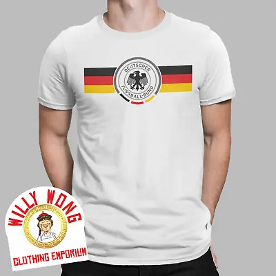 Buy German Retro T-Shirt Euros European Tournament Soccer Tee Football Winners 3 • 6.99£