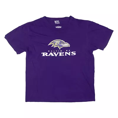 Buy FANATICS NFL PRO LINE Baltimore Ravens WHITT Mens T-Shirt Purple USA L • 7.99£