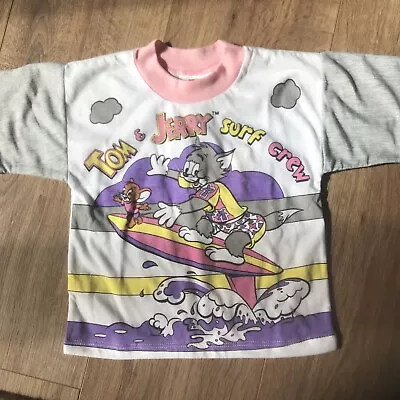 Buy Tom And Jerry Vintage T Shirt 2/3 Years • 50£