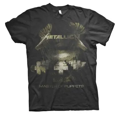 Buy Metallica - Metallica Unisex T-Shirt  Master Of Puppets Distressed X - H1362z • 15.42£