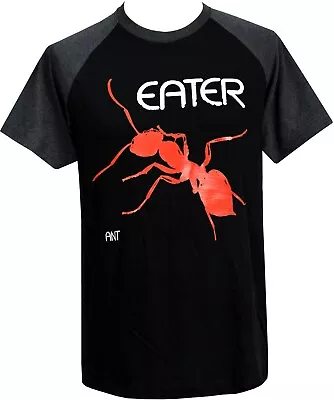 Buy Eater Men's Punk Raglan T-Shirt Ant 1977 British Punk Band • 21.95£