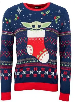 Buy Star Wars - The Mandalorian - The Child Christmas Jumper - Sizes S-XL • 49.99£
