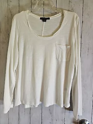 Buy Social Standard By Sanctuary Womens Long Sleeve Top Size Large Scoop Neck • 9.64£