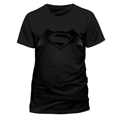 Buy Officially Licensed Batman V Superman 'Black On Black' T-Shirt Black • 15.95£