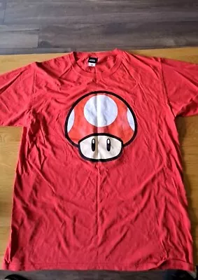 Buy Mens Super Mario TOAD T-shirt Size Large • 5£