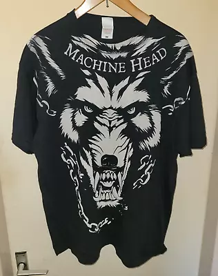 Buy Machine Head Unleash The Wolves T Shirt Size XXL Thrash Metal Rare Rock • 39.99£