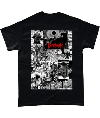 Buy Berserk Manga Strip V1 Guts Berserker Armour Anime Tshirt T-Shirt Tee ALL SIZES • 17£