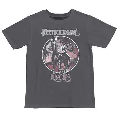 Buy Fleetwood Mac Rumours Vintage Grey T-Shirt OFFICIAL • 15.19£