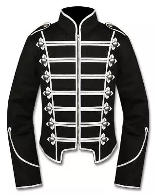 Buy NEW My Chemical Romance Military Jacket Black & White Emo Parade Cosplay Costume • 35.99£