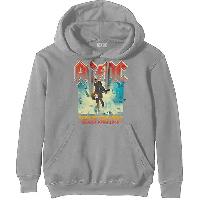 Buy Ac/Dc Grey Blow Up Your Video Official Unisex Hoodie Hooded Top • 32.99£