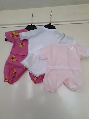 Buy 18 /16 /14  Dolls Clothes Pyjamas To Fit Baby Annabell,Tiny Tears,1st Annabel Et • 5.50£