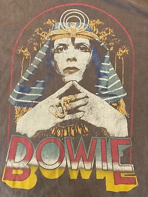 Buy David Bowie Egyptian Size Large T-Shirt Official Merch New W/ Tags • 17.36£
