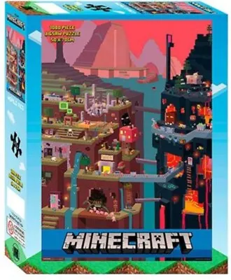Buy Impact Merch. Puzzle: Minecraft Red 1000 Piece Puzzle • 18.93£