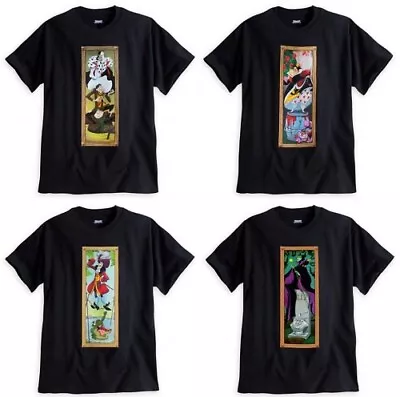 Buy Disney Haunted Mansion Stretching Portraits Villains T-shirts Sz SM NEW Set 0f 4 • 35.91£