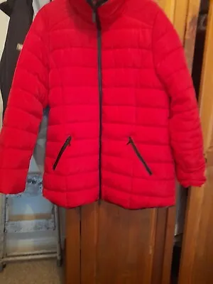 Buy Roman Padded Jacket Red And Black Size 20 • 19.50£