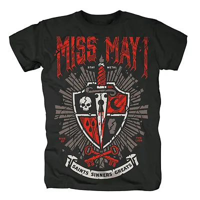 Buy MISS MAY I - Academy - T-Shirt - Größe / Size XL - Neu • 19.14£
