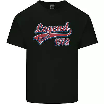 Buy Legend Since 52nd Birthday 1972 Mens Cotton T-Shirt Tee Top • 8.75£