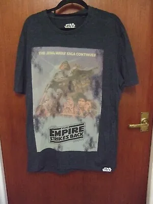 Buy Good  Vintage Star Wars T Shirt-the Empire Strikes Back- .large Size. • 12£
