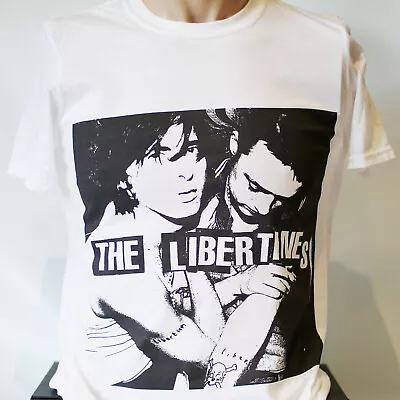 Buy The Libertines Indie Punk Rock T-shirt Unisex White Short Sleeve S-3XL • 14.99£