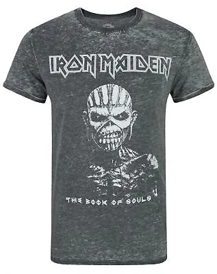 Buy Iron Maiden Book Of Souls Burn Out Men's T-Shirt • 22.99£