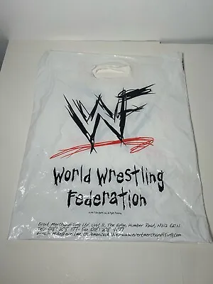 Buy Vintage Official WWF WWE WRESTLING MERCH BAG Attitude Era (L2) • 19.99£