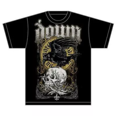 Buy Down Swamp Skull Large Tshirt Rock Metal Thrash Death Punk Pantera Dimebag • 11.40£