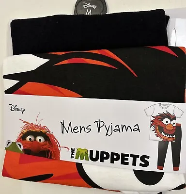 Buy Mens Disney Pyjama Set The Muppets Animal, The Frenzied Monster Size Medium • 19£