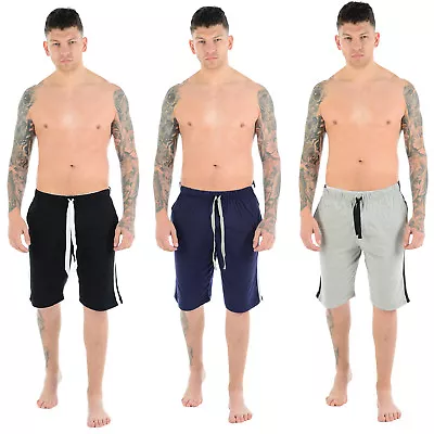Buy Mens Lounge Wear Shorts Pj Nightwear Pyjama Bottoms Sleepwear Casual Pants S-2xl • 9.99£