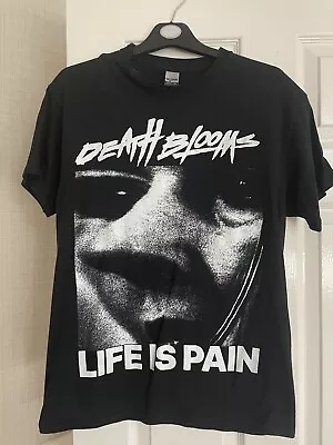 Buy Death Blooms ‘Life Is Pain’ Official Album Shirt M • 5£