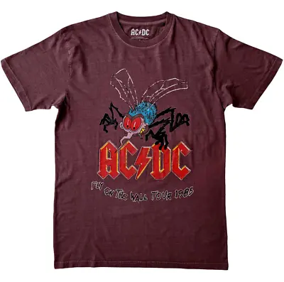 Buy AC/DC T-Shirt, AC DC Fly On The Wall Tour T-Shirt, Official Merch • 16.50£