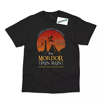 Buy Mordor Fun Run Inspired By The Lord Of The Rings DTG Men's And Women's T-Shirts • 13.95£
