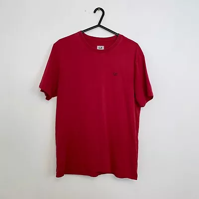 Buy CP Company Authentic Short-Sleeve T-Shirt Mens Size M Slim C.P Red *Read* • 14.99£