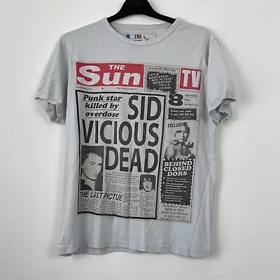 Buy Sid Vicious Sex Pistols Rare Band T-Shirt M • 9.50£