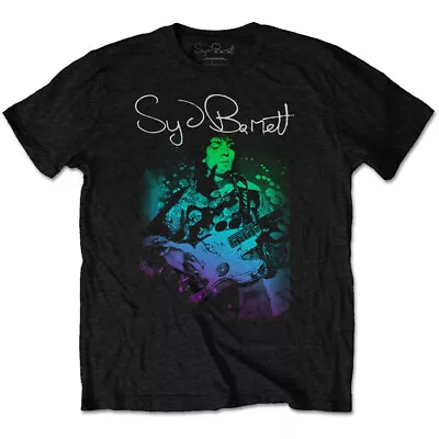 Buy Syd Barrett Psychedelic Black T-Shirt OFFICIAL • 15.19£