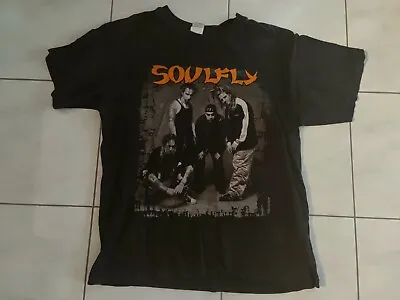 Buy Vintage Soulfly Tribe Shirt Xl 1998 Slayer Pantera Metallica Rap Sepultura  • 135.58£