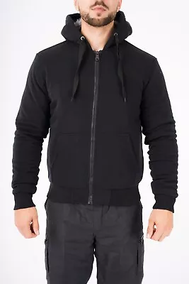 Buy Mens Fur Lined Zip Up Hoodie Hoody Fleece Sherpa Thick Winter Camo Zipped M-3XL  • 22.99£