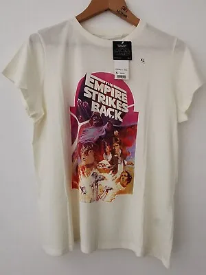 Buy BNWT Uniqlo X Star Wars 'The Empire Strikes Back' Print T-Shirt Size XL * NEW • 40£