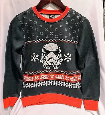 Buy Star Wars Darth Vader Pullover Christmas Sweater Kids Size Youth Medium  • 10.93£