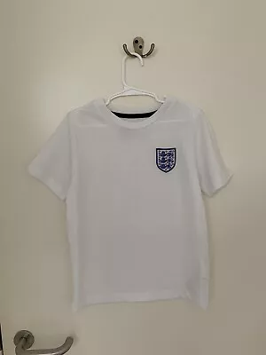 Buy NEXT Boys White England T-Shirt Age 5-6 Years  • 0.99£