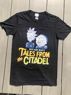 Buy Rick And Morty T Shirt - Tales From The Citadel - Gildan Tee Size Medium • 4.99£