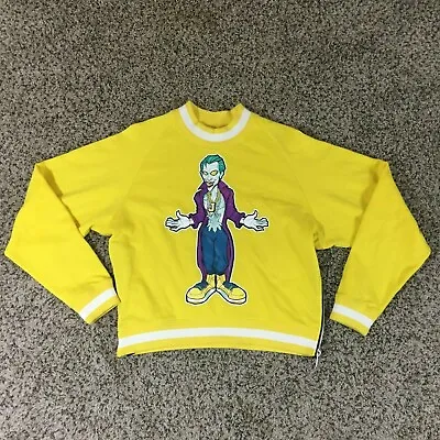 Buy NEW Suicide Squad The Joker Women Sz M Pullover Sweater Yellow Jared Leto • 28.62£