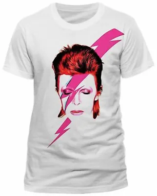 Buy Amplified Men’s/Boy’s David Bowie Aladdin Sane T-Shirt • 18.24£