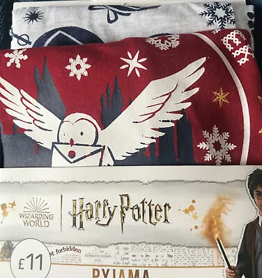 Buy Harry Potter Hogwarts Cotton Christmas Age 5-6 Years Pyjamas • 11£