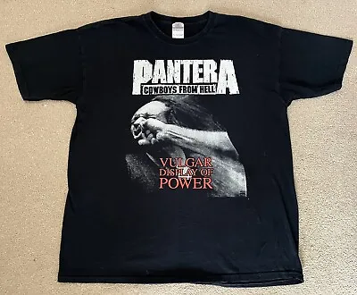 Buy PANTERA Cowboys From Hell Vintage T-shirt Stronger Than ALL Backprint • 24.95£