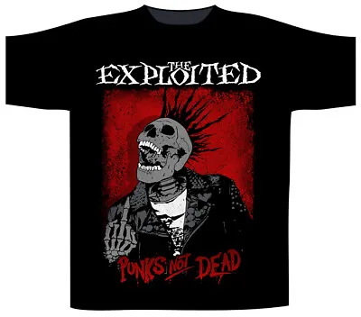 Buy Exploited (The) Punks Not Dead / Splatter T Shirt • 16.99£