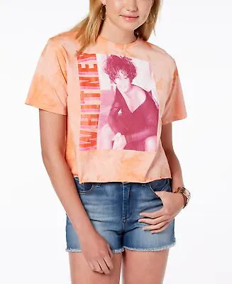 Buy Bravado Juniors' Cotton Whitney Houston Cropped T-Shirt Retro • 28.02£